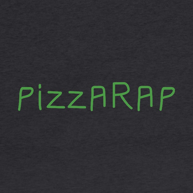 PizzaRap Green by Moe Tees